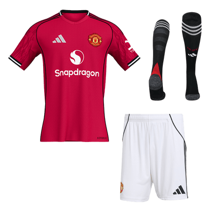 Manchester United Hjemmedraktsett 3-deler 2025/26
