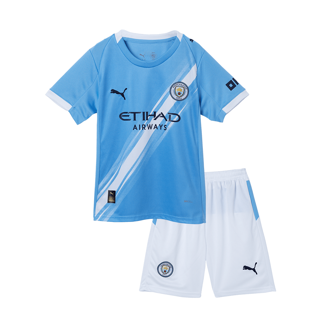 Manchester City Hjemmedraktsett Barn 2025/26 – bilde 16