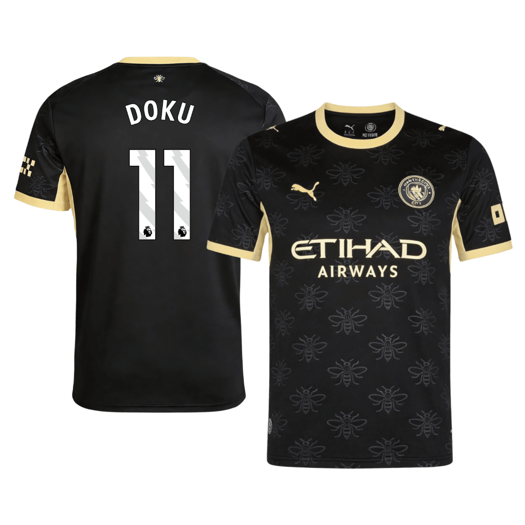 Manchester City Bortedrakt 2026/27 – DOKU #11