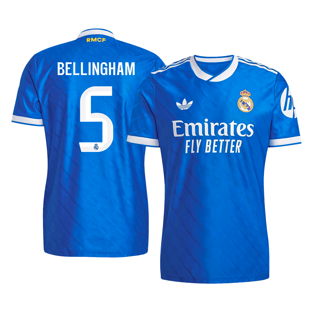 Real Madrid Tredjedrakt 2025/26 – BELLINGHAM #5 (Spillerversjon)