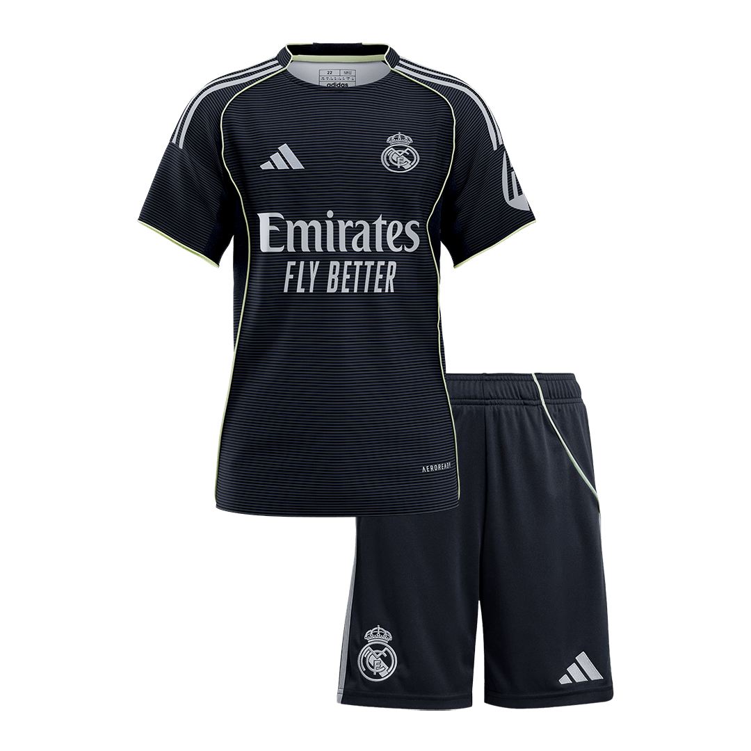 Real Madrid Bortedraktsett Barn 2025/26 [PREMIUM]