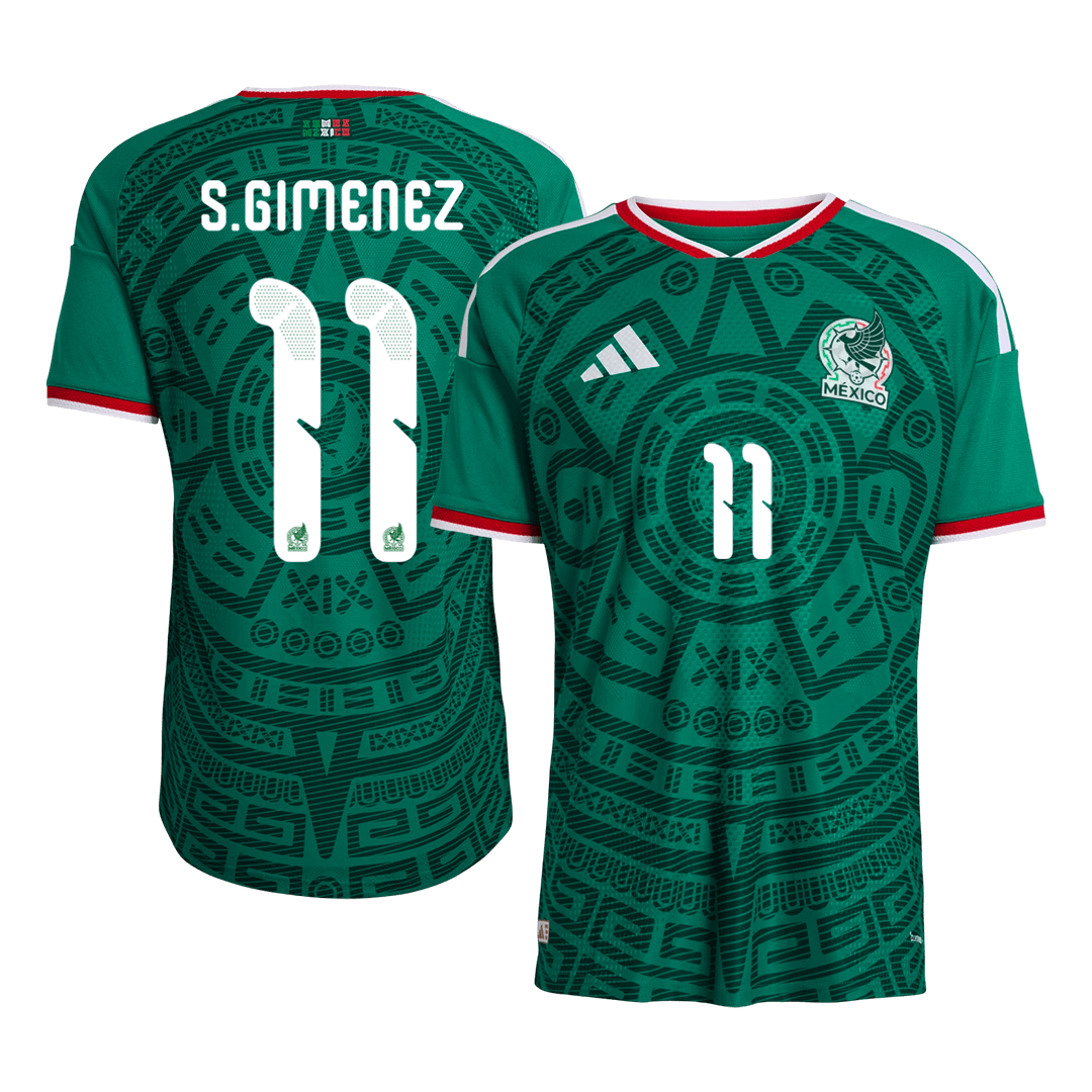 Mexico Hjemmedrakt VM 2026 – S.GIMENEZ #11 (Spillerversjon)