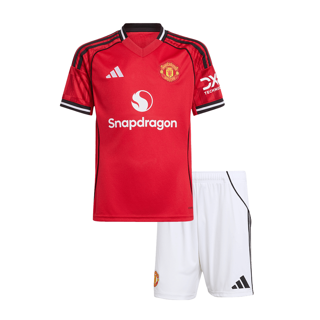 Manchester United Hjemmedraktsett Barn 2025/26