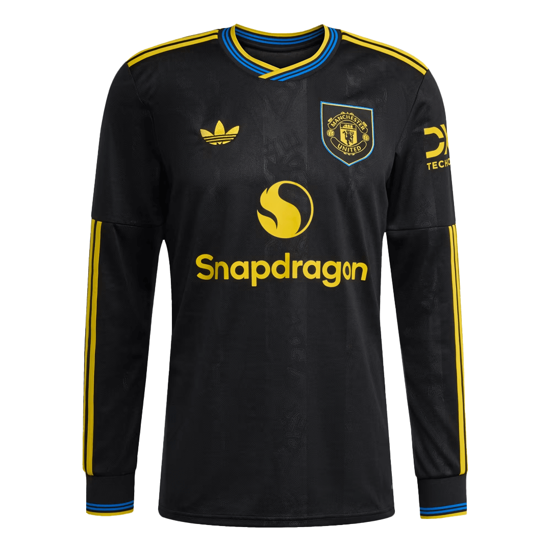 Manchester United Langermet Tredjedrakt 2025/26