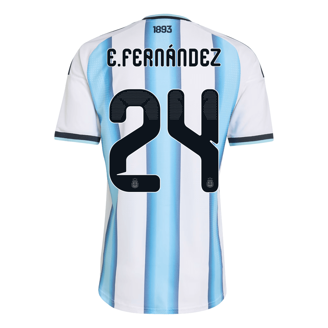 Argentina Hjemmedrakt VM 2026 – E. FERNÁNDEZ #24 (Spillerversjon) – bilde 3