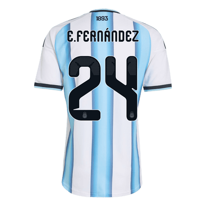 Argentina Hjemmedrakt VM 2026 – E. FERNÁNDEZ #24 (Spillerversjon) – bilde 3