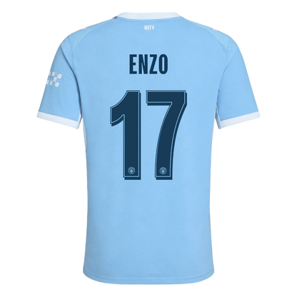 Manchester City Hjemmedrakt 2026/27 – ENZO #17 – UCL (Spillerversjon)