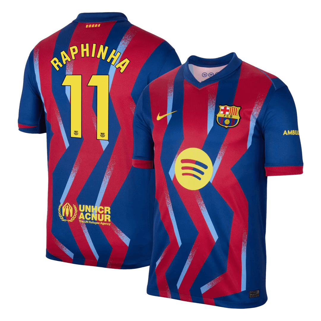 Barcelona Fjerdedrakt 2025/26 – RAPHINHA #11