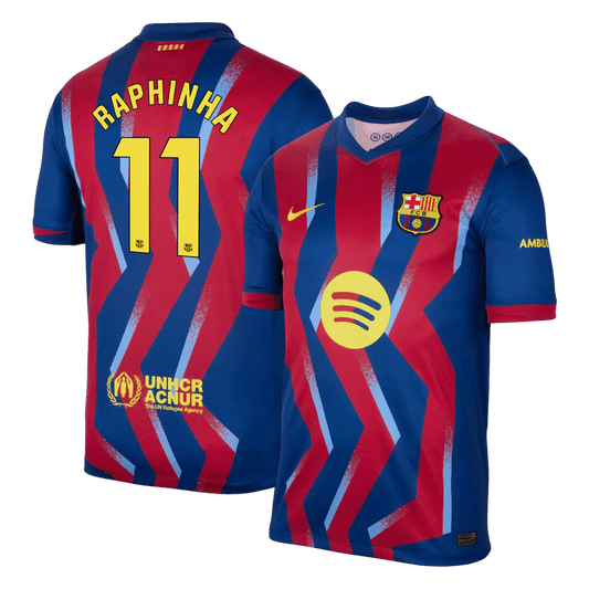 Barcelona Fjerdedrakt 2025/26 – RAPHINHA #11