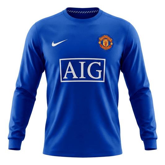 Manchester United Retro Langermet Tredjedrakt 2008/09
