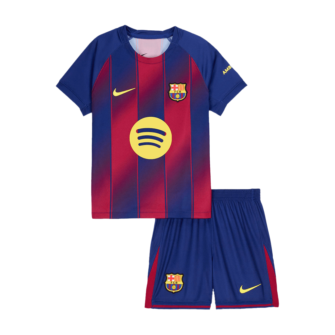 Barcelona Hjemmedraktsett Barn 2025/26