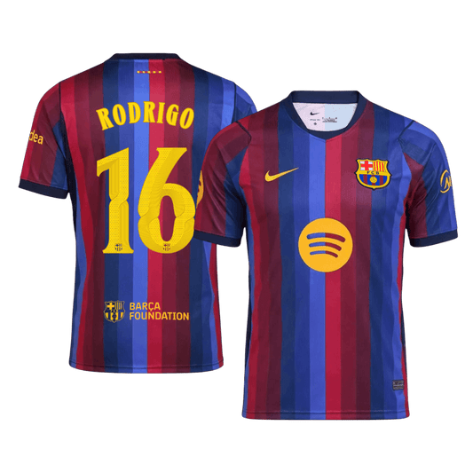 Barcelona Hjemmedrakt 2026/27 – RODRIGO #16 – UCL