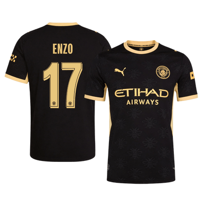 Manchester City Bortedrakt 2026/27 – ENZO #17 – UCL (Spillerversjon)