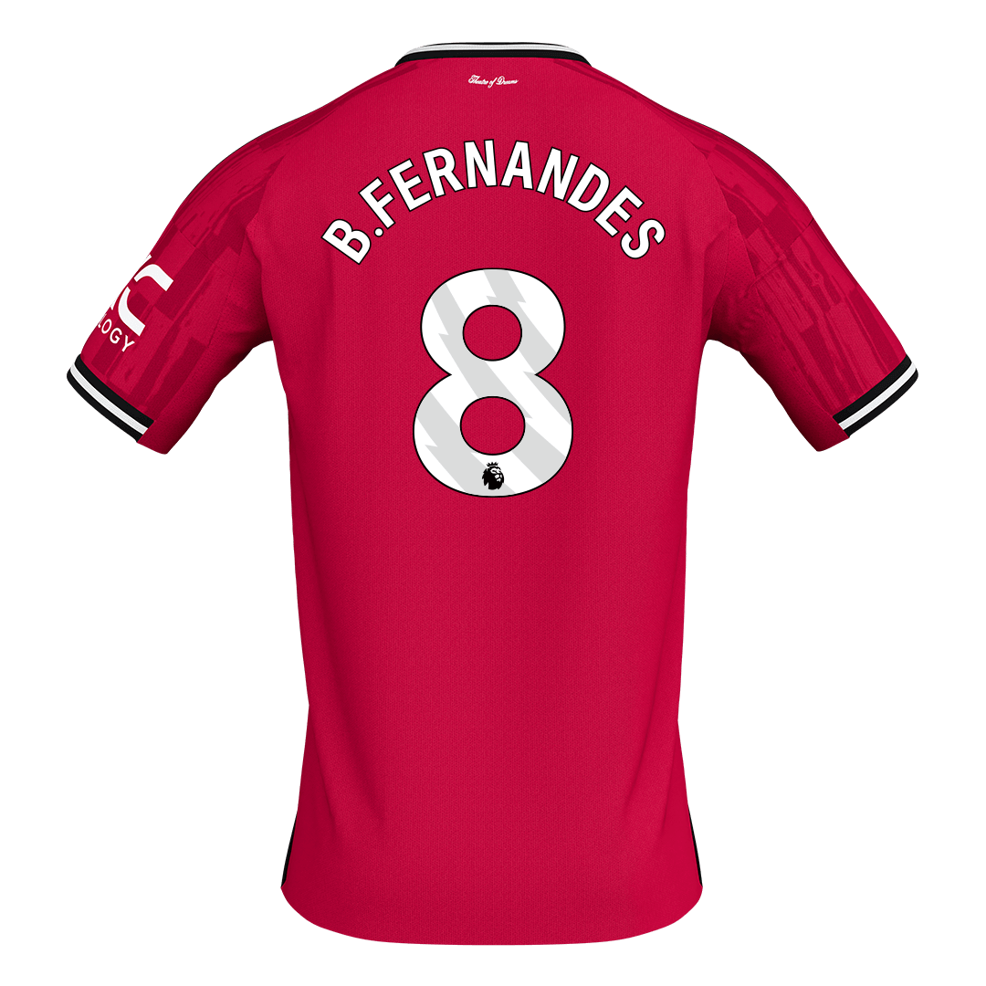 Manchester United Hjemmedrakt 2025/26 – B.FERNANDES #8 [PREMIUM] – bilde 9