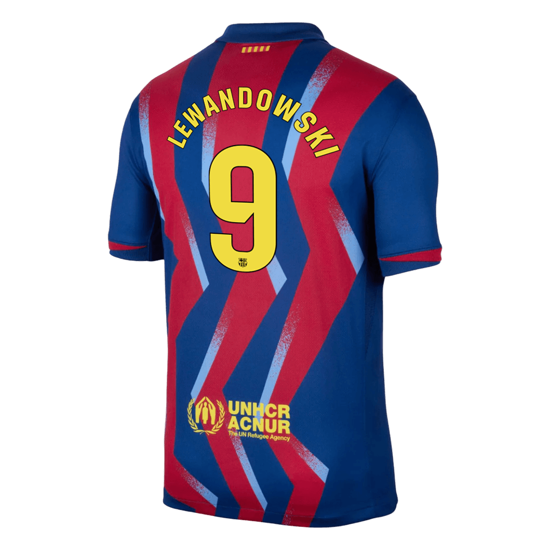 Barcelona Fjerdedrakt 2025/26 – LEWANDOWSKI #9 – bilde 2