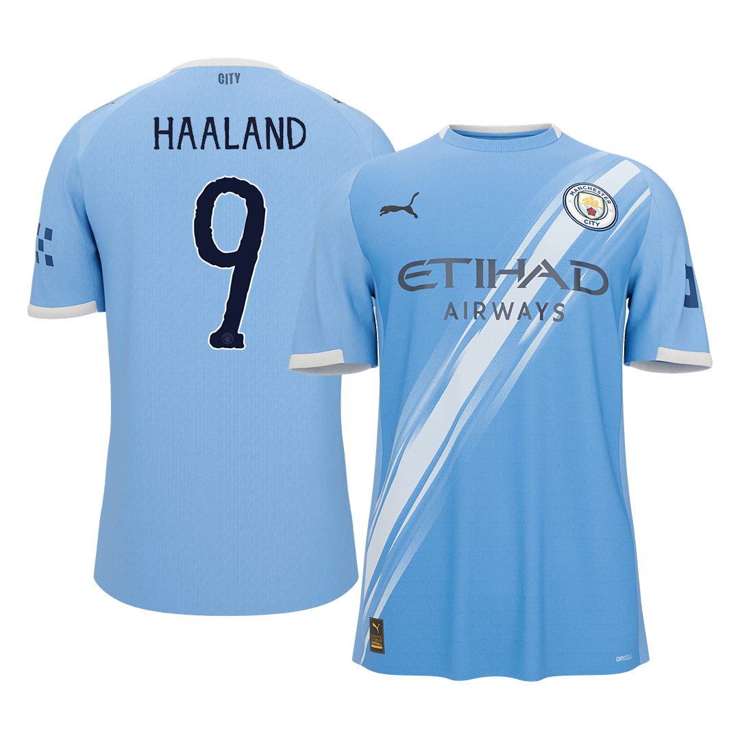 Manchester City Hjemmedrakt VM 2025/26 – HAALAND #9 [PREMIUM]