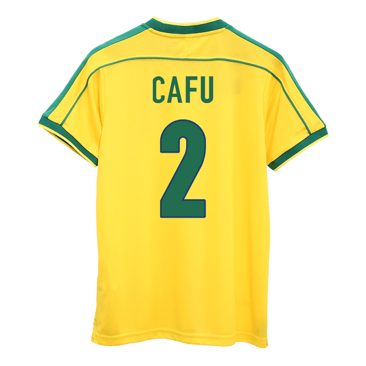 Brasil Retro Hjemmedrakt VM 1998 – CAFU #2