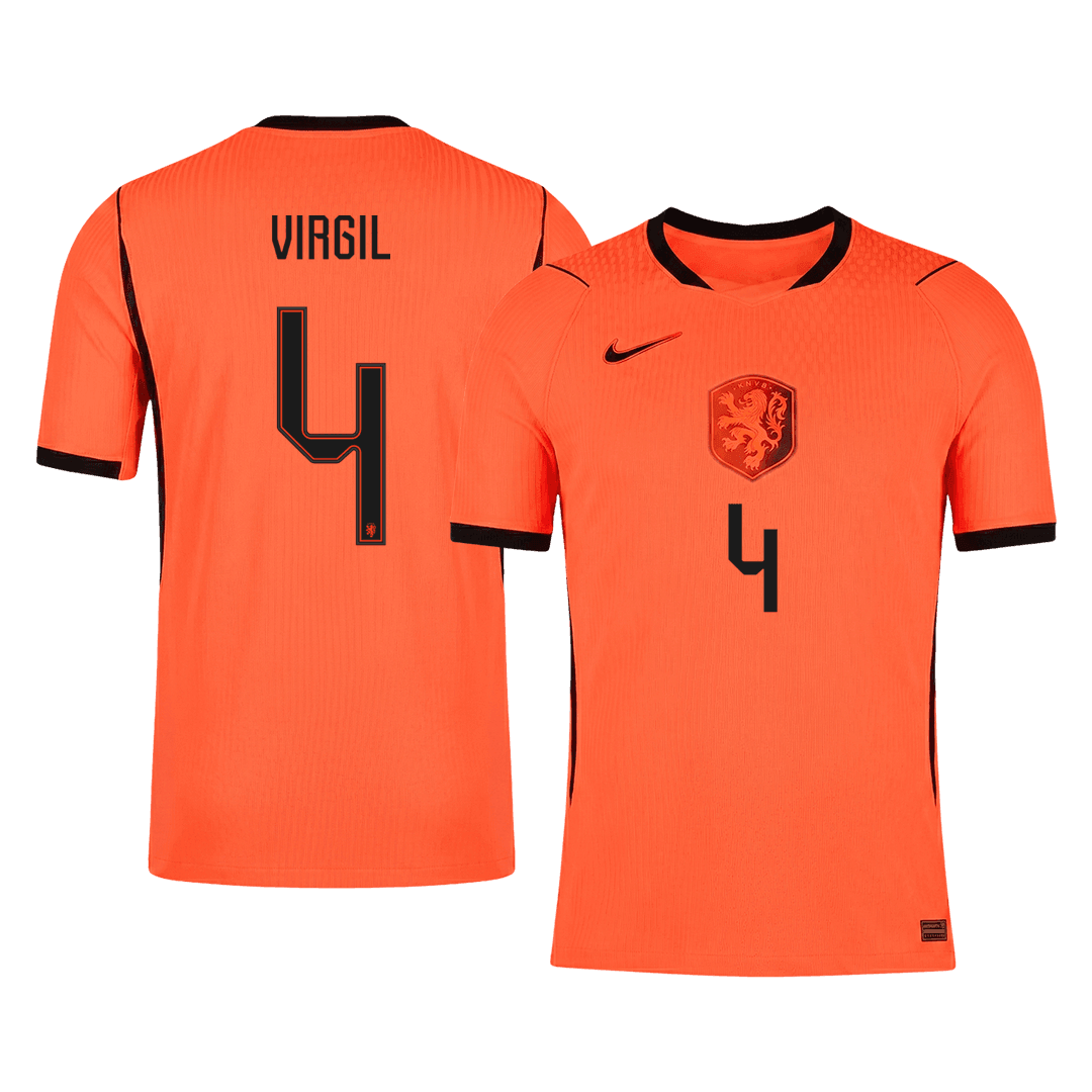Nederland Hjemmedrakt VM 2026 – VIRGIL #4 (Spillerversjon)