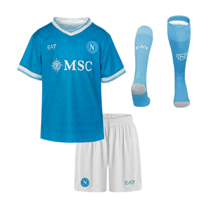Napoli Hjemmedraktsett Barn 3-deler 2025/26