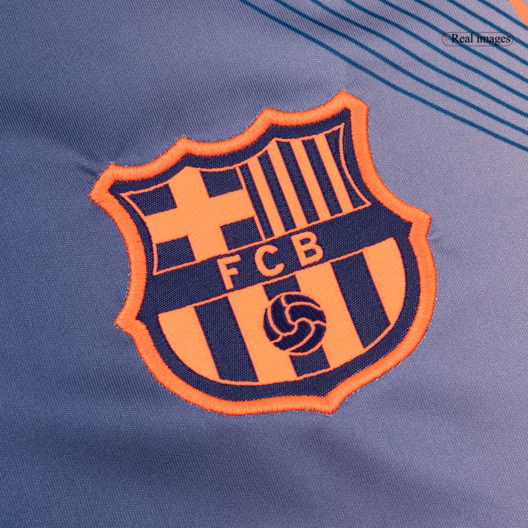 Barcelona Oppvarmingsdrakt 2025/26 (Oransje) – bilde 8