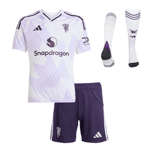 Manchester United Bortedraktsett Barn 3-deler 2025/26