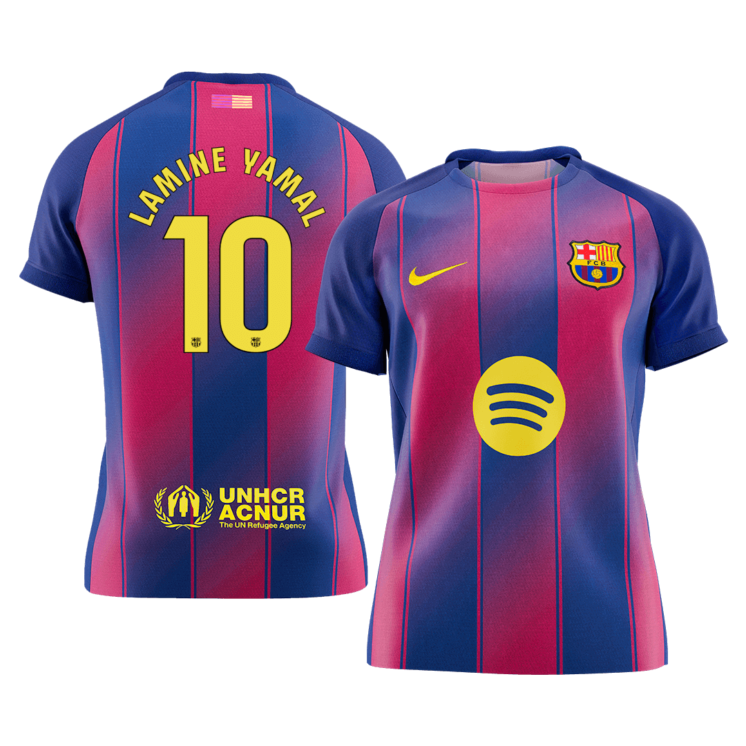 Barcelona Hjemmedrakt 2025/26 – LAMINE YAMAL #10 [PREMIUM]