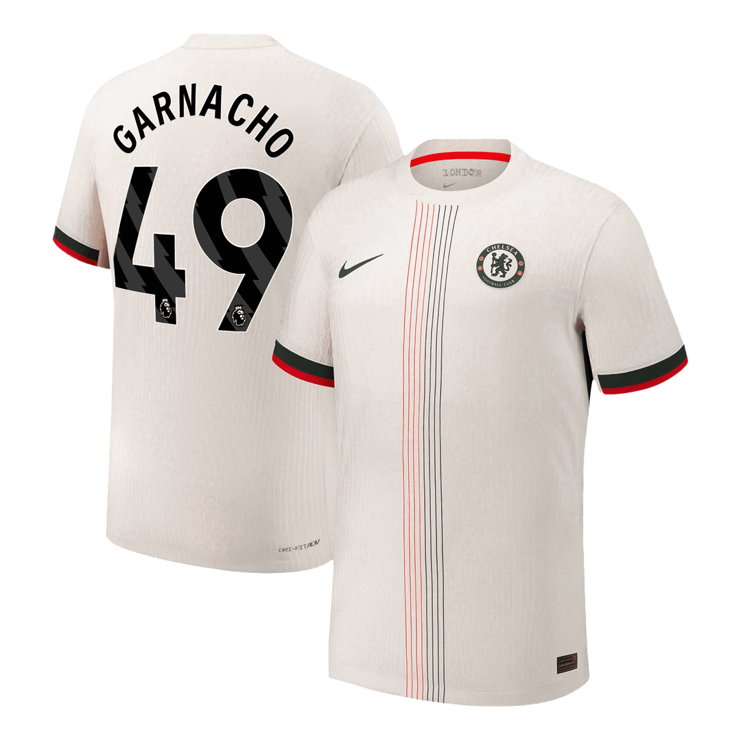 Chelsea Bortedrakt 2025/26 – GARNACHO #49 (Spillerversjon)