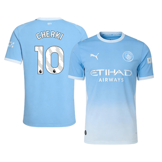 Manchester City Hjemmedrakt 2026/27 – CHERKI #10 (Spillerversjon)
