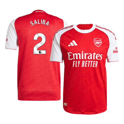 Arsenal Hjemmedrakt 2025/26 – SALIBA #2 (Spillerversjon)