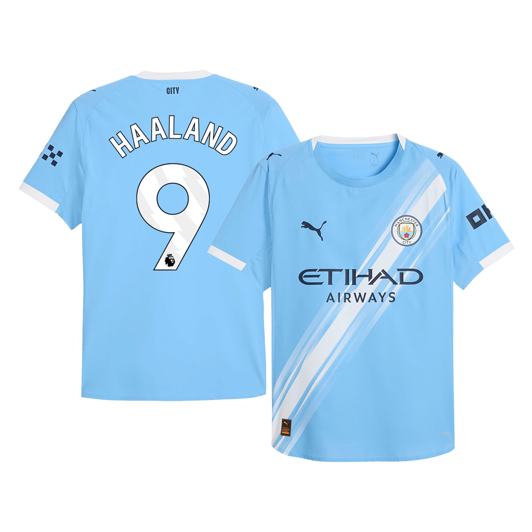 Manchester City Hjemmedrakt 2025/26 – HAALAND #9 (Spillerversjon)