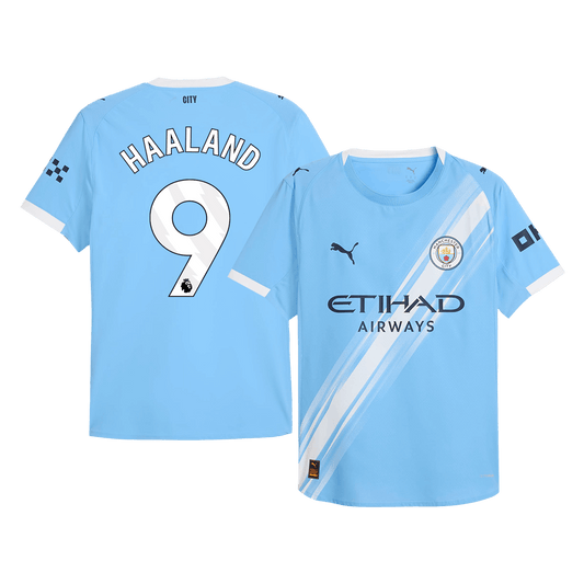 Manchester City Hjemmedrakt 2025/26 – HAALAND #9 (Spillerversjon)