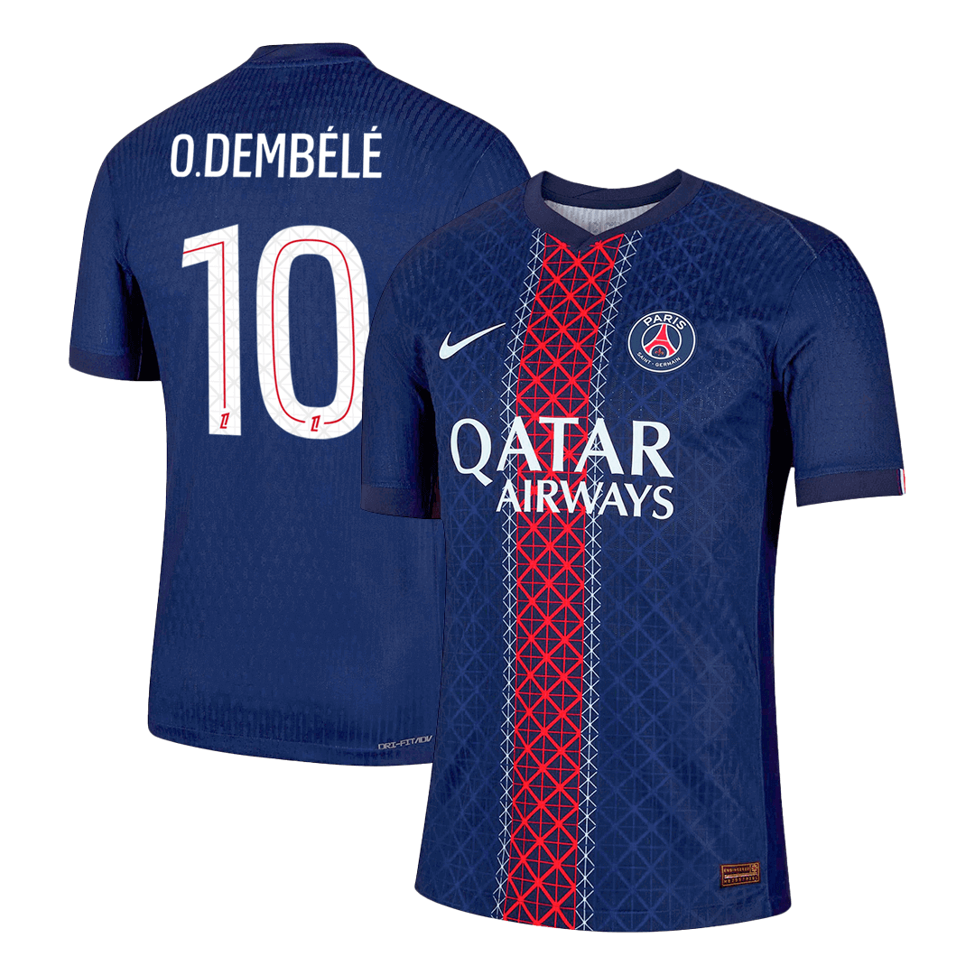 PSG Hjemmedrakt 2025/26 – O.DEMBÉLÉ #10 (Spillerversjon)