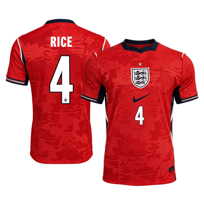 England Bortedrakt VM 2026 – RICE #4 (Spillerversjon)