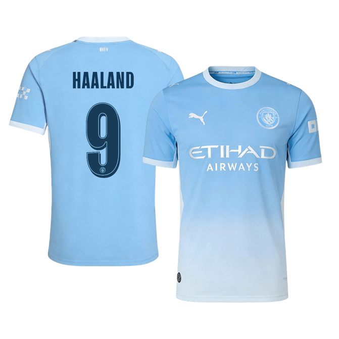 Manchester City Hjemmedrakt 2026/27 – HAALAND #9 – UCL (Spillerversjon)