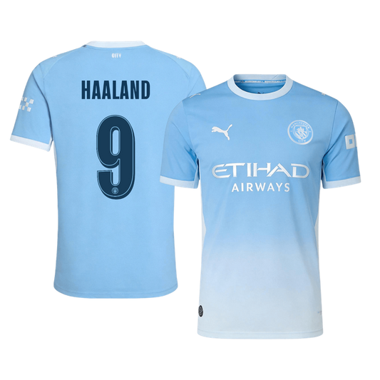 Manchester City Hjemmedrakt 2026/27 – HAALAND #9 – UCL (Spillerversjon)