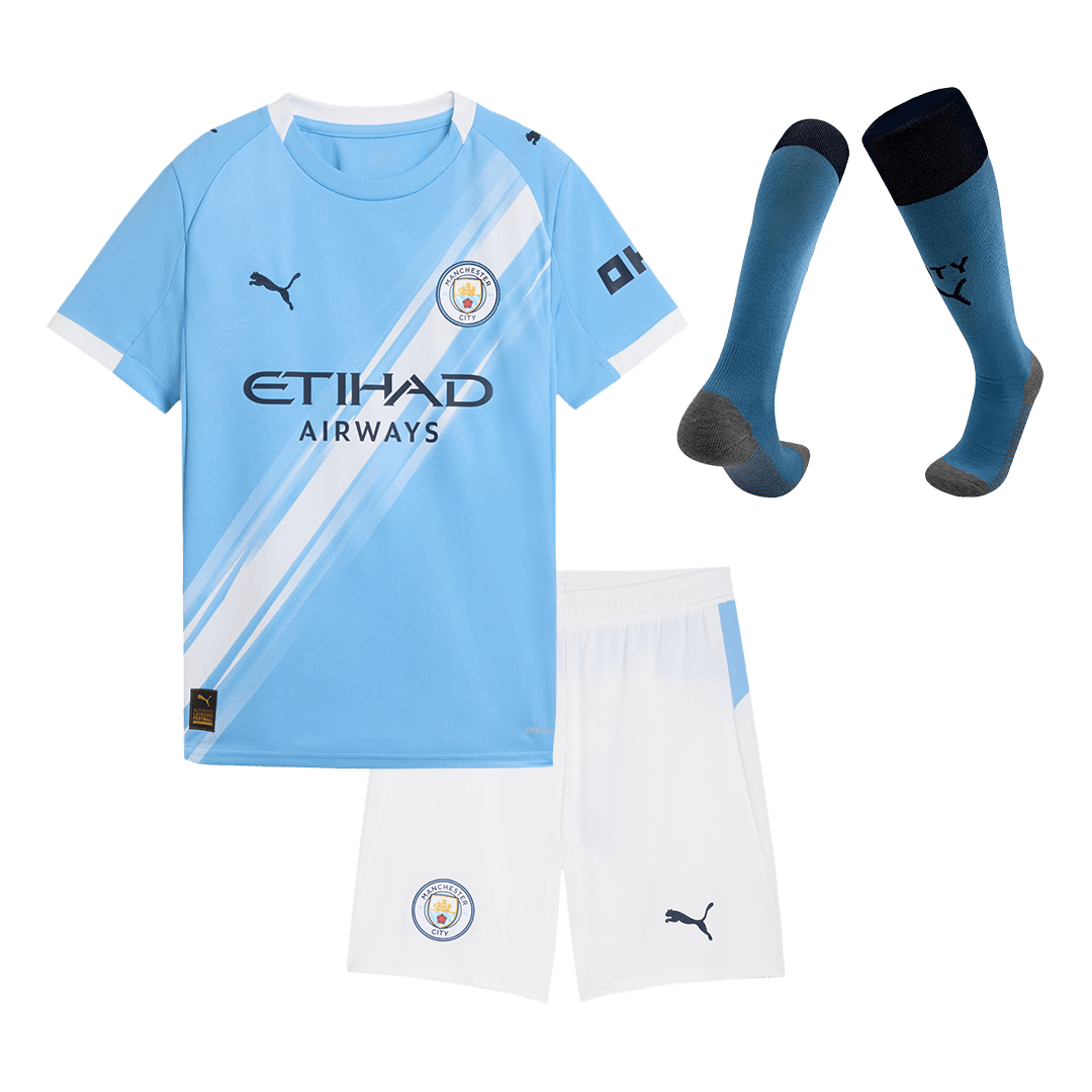 Manchester City Hjemmedraktsett Barn 3-deler 2025/26