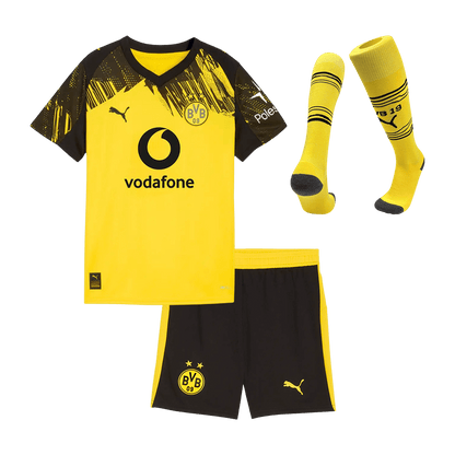 Borussia Dortmund Hjemmedraktsett Barn 3-deler 2025/26