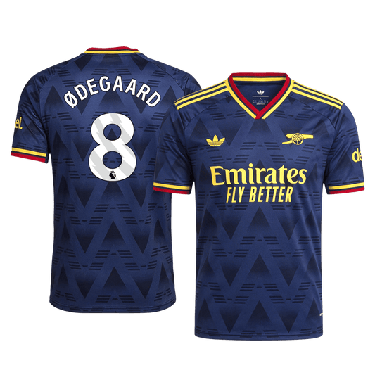 Arsenal Bortedrakt 2026/27 – ØDEGAARD #8 (Spillerversjon)