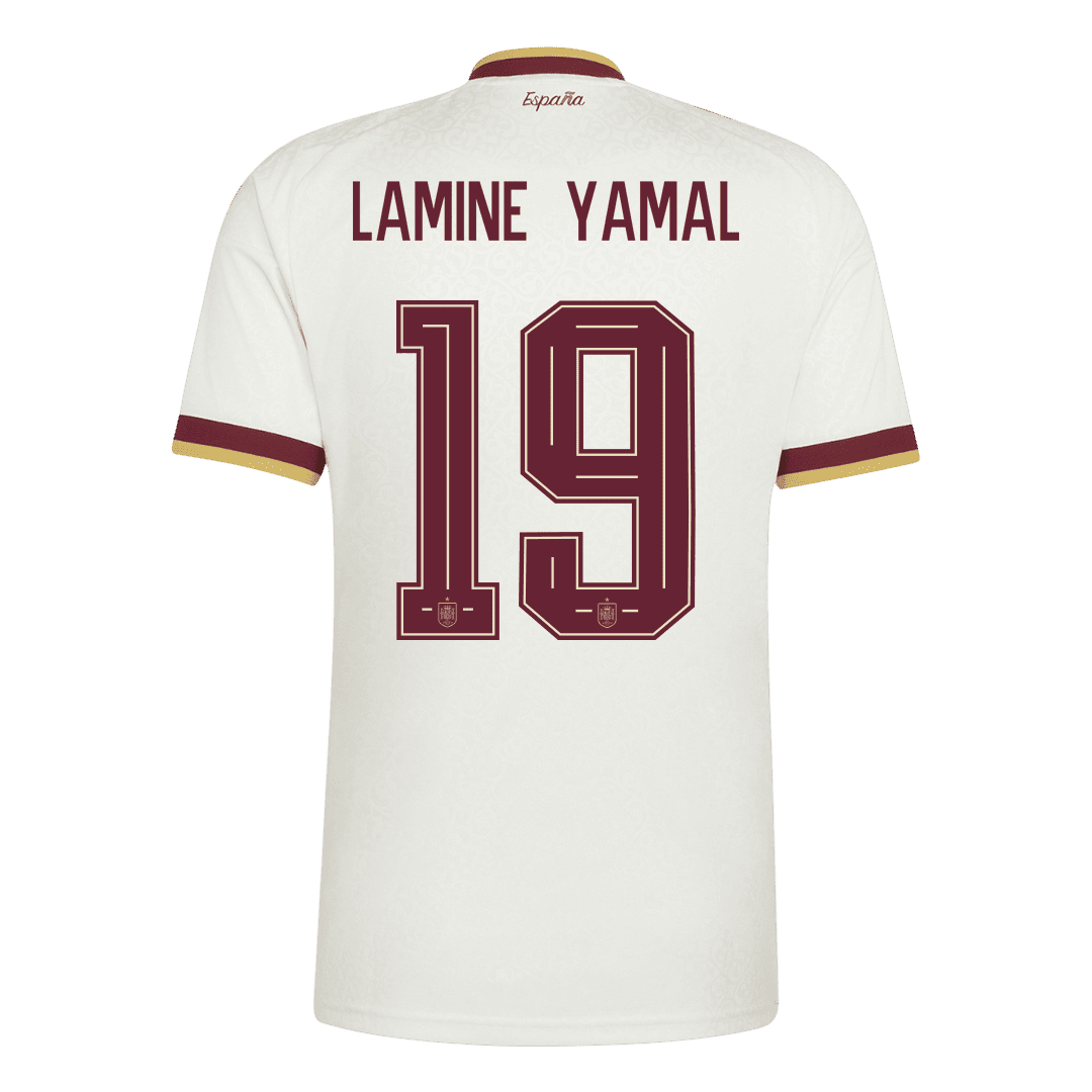 [Champion Edition] Spania Bortedrakt VM 2026 – LAMINE YAMAL #19