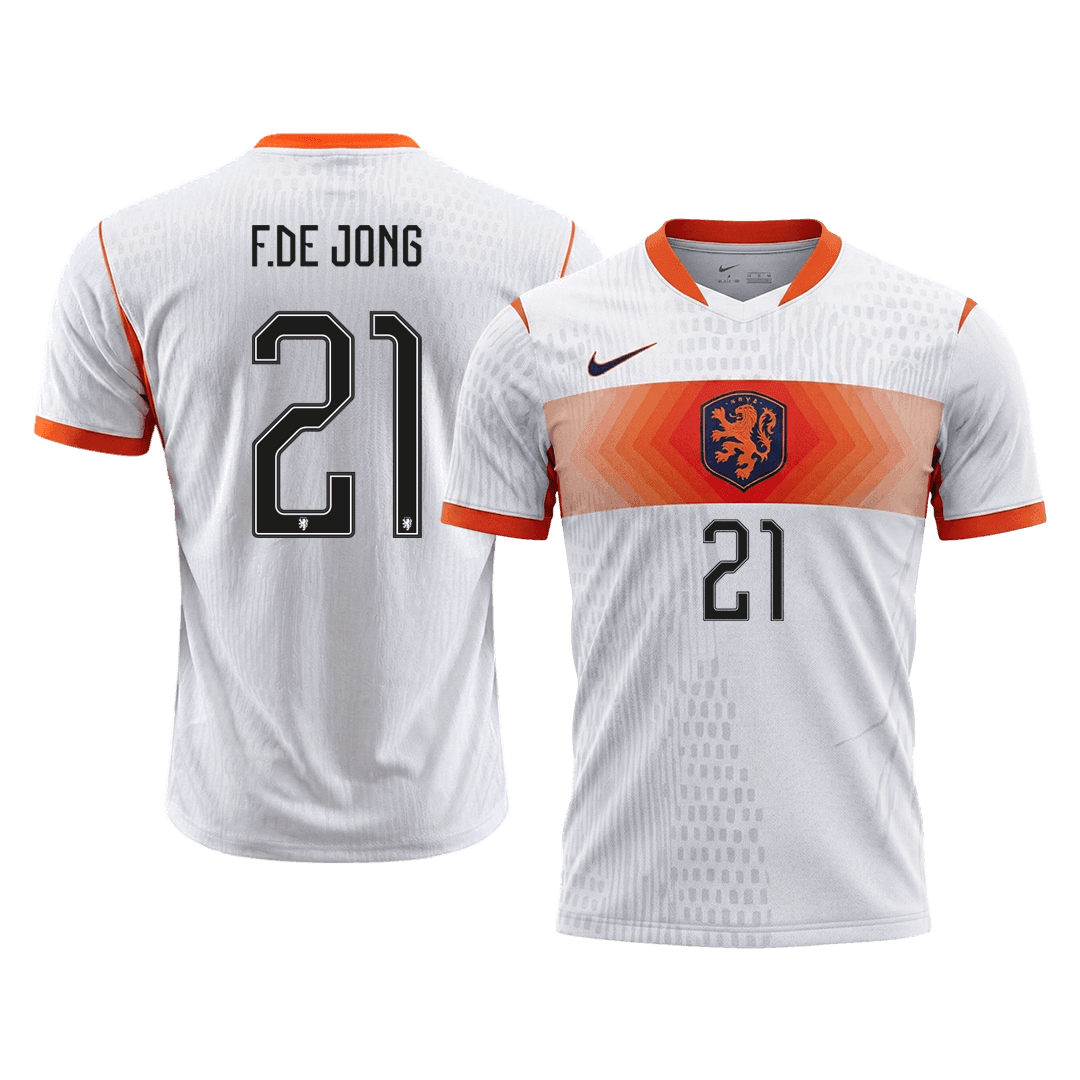 Nederland Bortedrakt VM 2026 – F.DE JONG #21 (Spillerversjon)