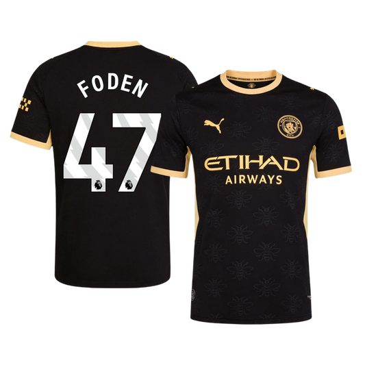 Manchester City Bortedrakt 2026/27 – FODEN #47 (Spillerversjon)