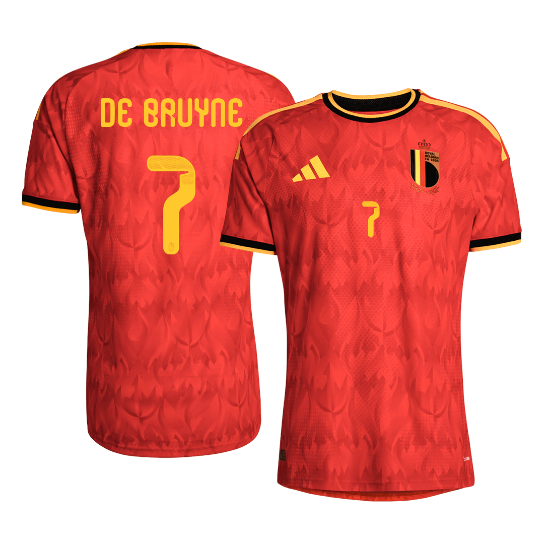 Belgia Hjemmedrakt VM 2026 – DE BRUYNE #7 (Spillerversjon)