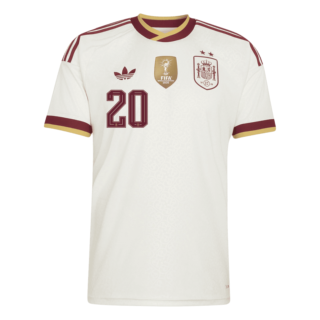 [Champion Edition] Spania Bortedrakt VM 2026 – PEDRI #20