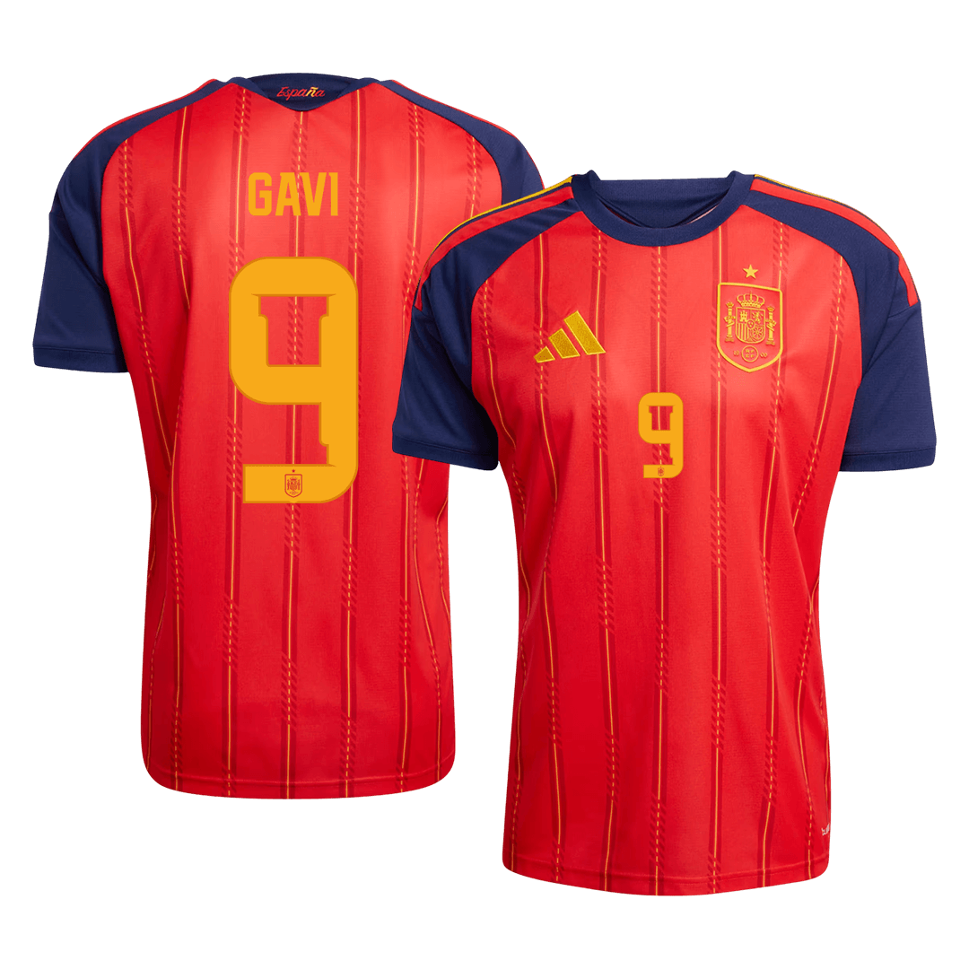 Spania Hjemmedrakt VM 2026 – GAVI #9 [PREMIUM]