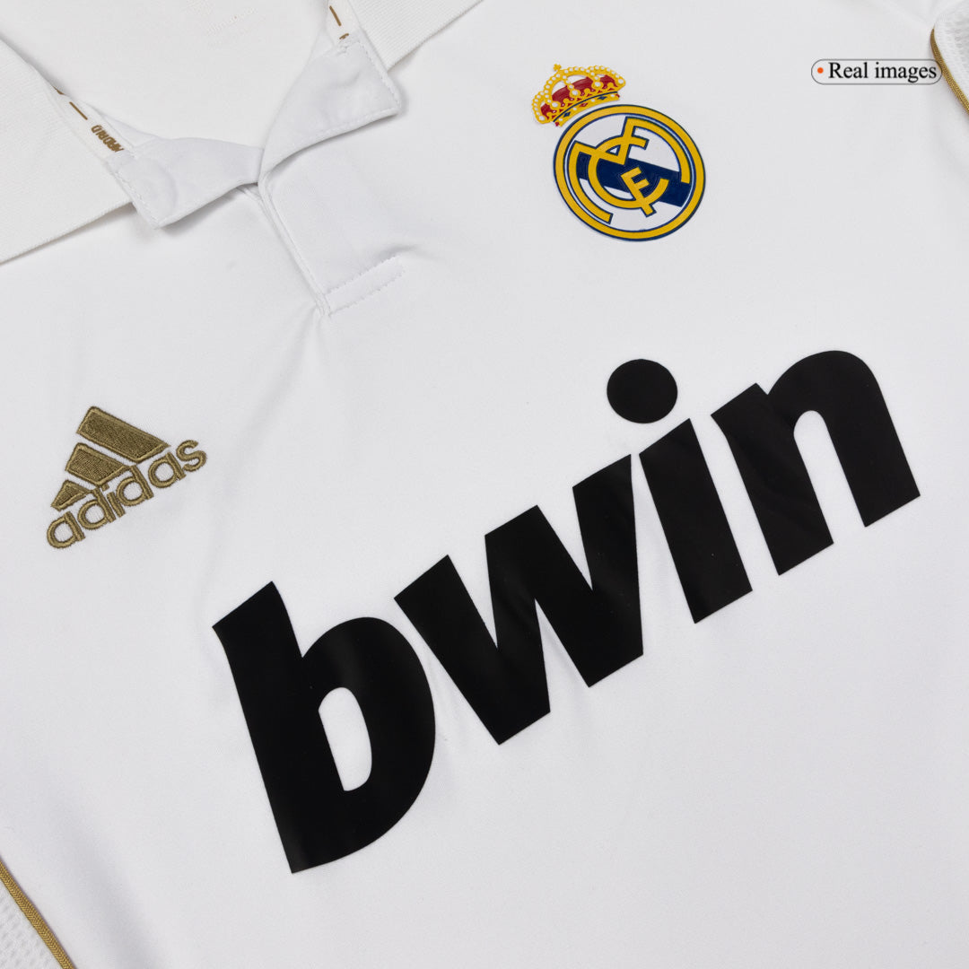 Real Madrid Retro Langermet Hjemmedrakt 2011/12 – bilde 5