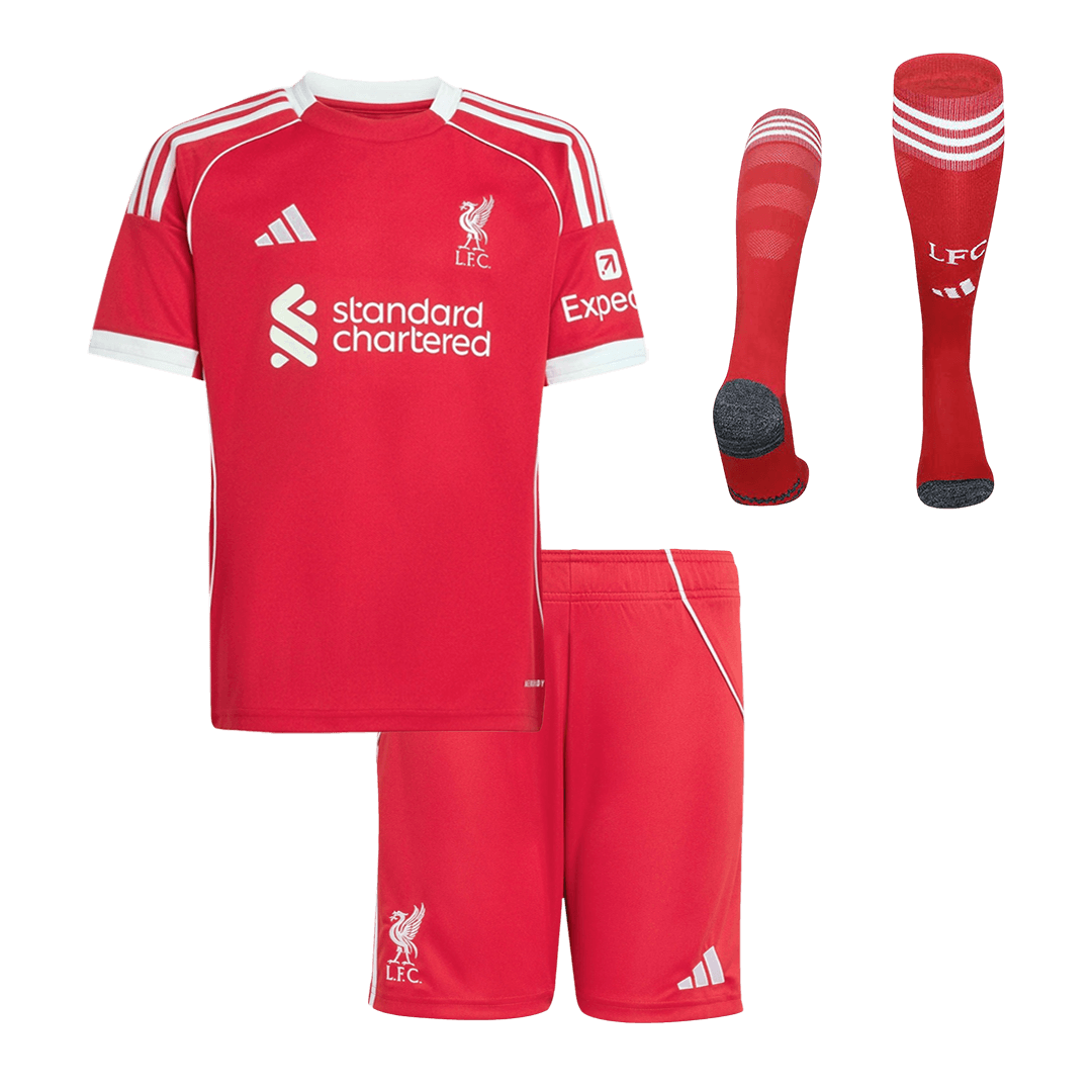Liverpool Hjemmedraktsett Barn 3-deler 2025/26