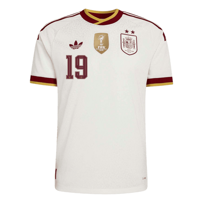 [Champion Edition] Spania Bortedrakt VM 2026 – LAMINE YAMAL #19 (Spillerversjon)