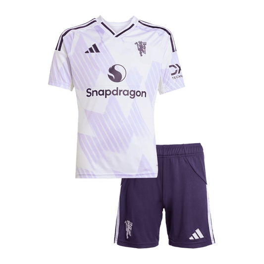 Manchester United Bortedraktsett Barn 2025/26