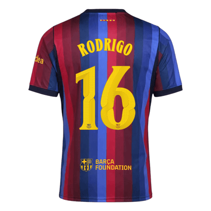 Barcelona Hjemmedrakt 2026/27 – RODRIGO #16 – UCL
