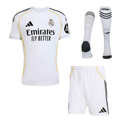 Real Madrid Hjemmedraktsett 3-deler 2025/26